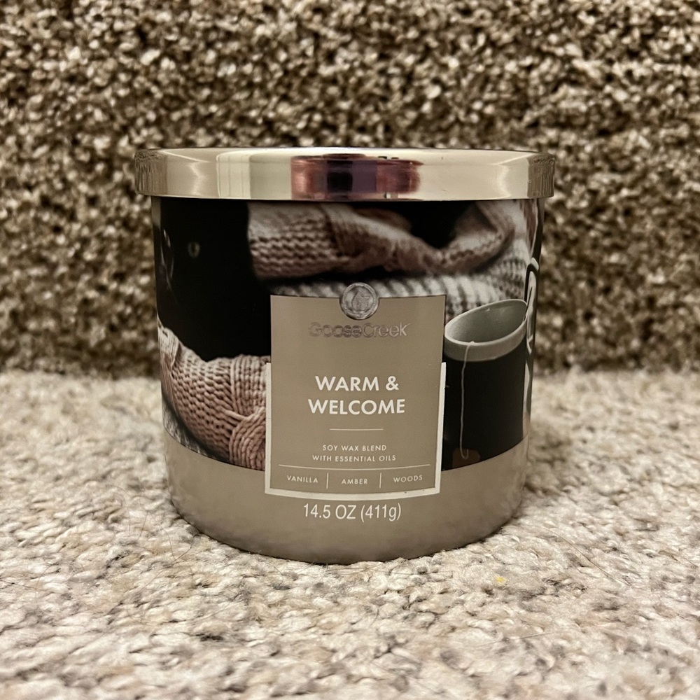 Goose Creek Warm & Welcome 3-Wick Candle